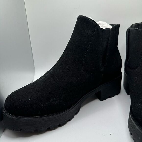 DUNES Women's Slip on Boot 11 BLACK - Picture 7 of 8